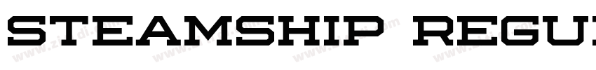 Steamship Regular字体转换 Steamship Regular字体转换
